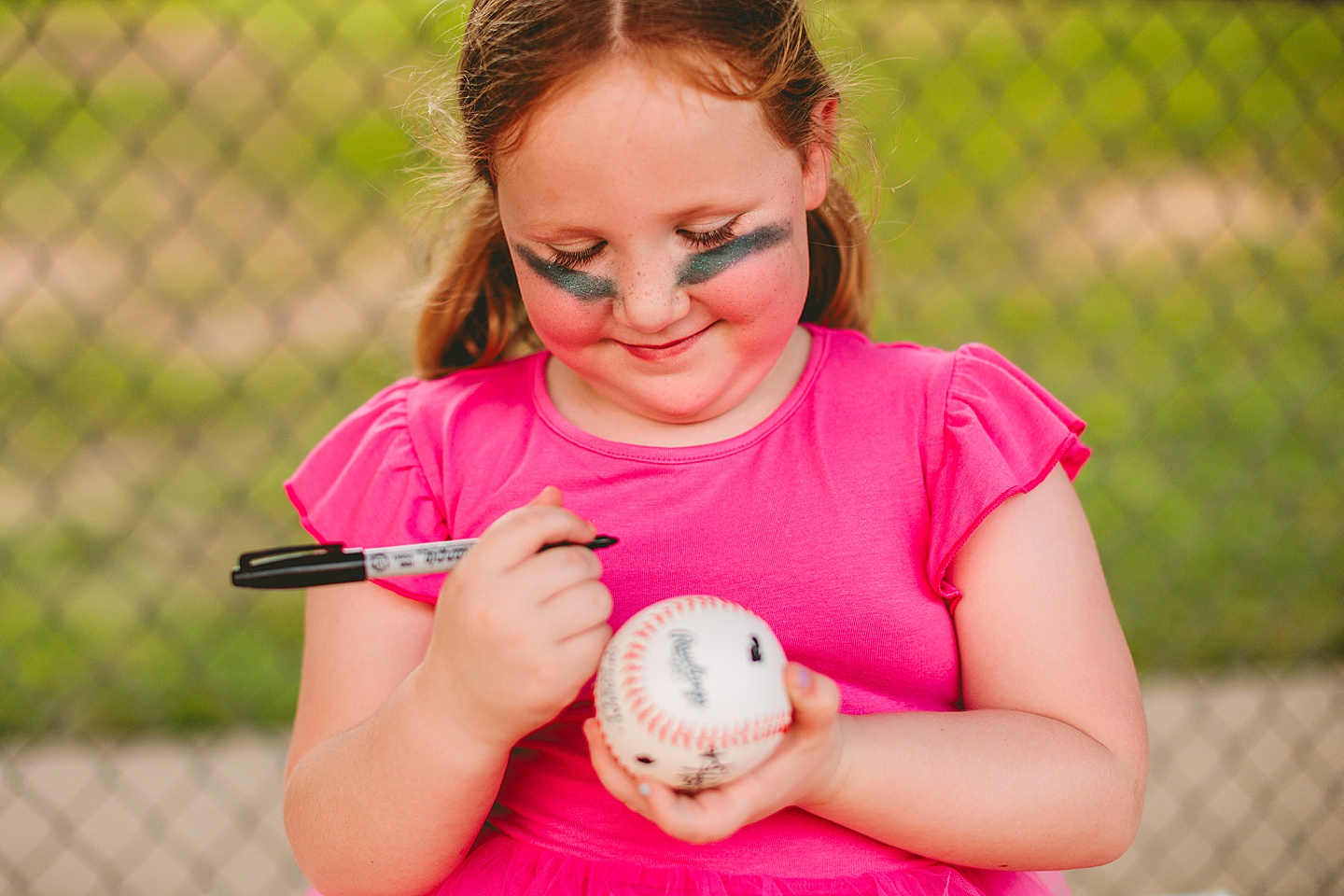 Family Photographer - T-Ball Portraits // Apex Portrait Photographer