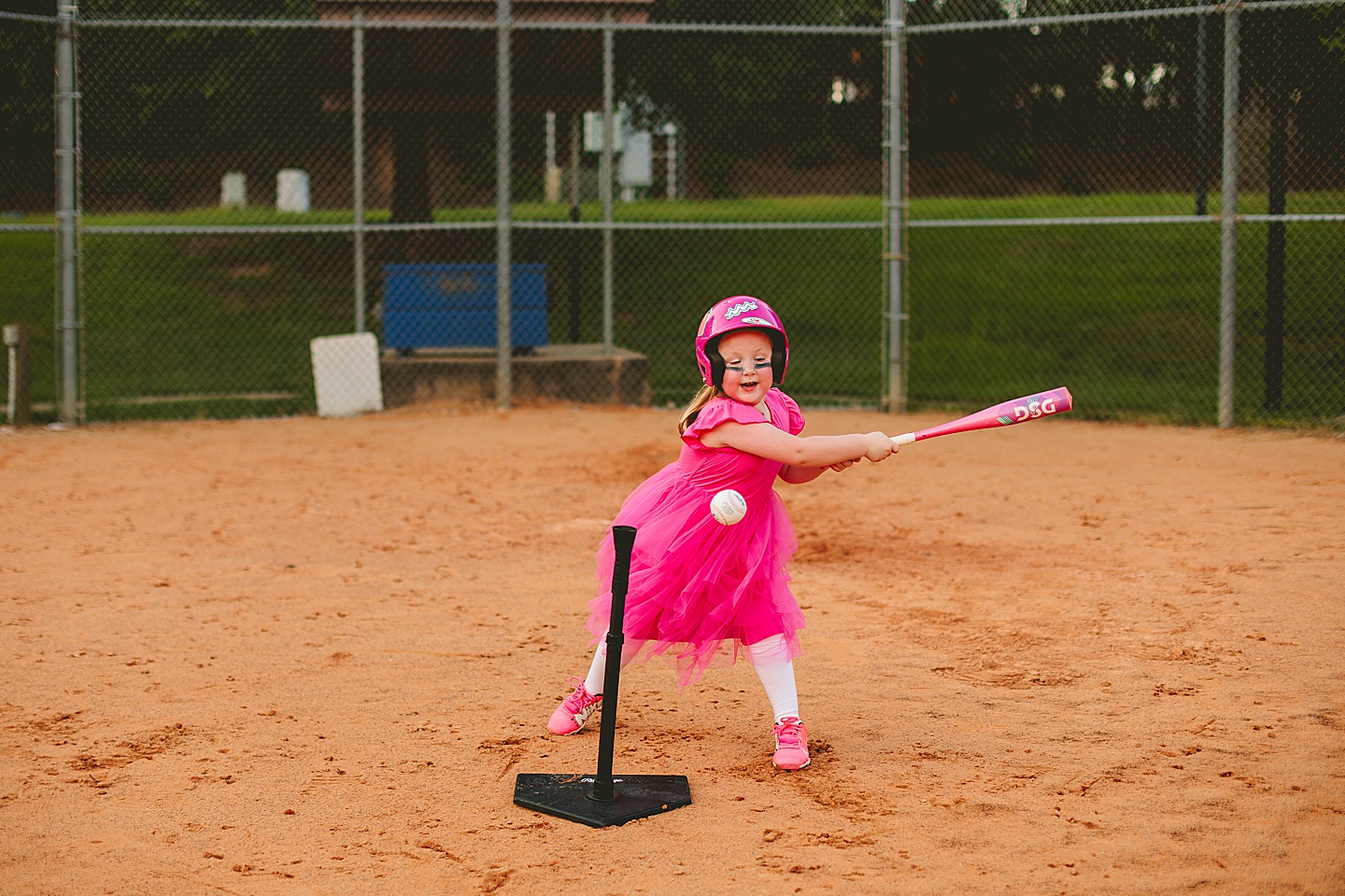 Family Photographer - T-Ball Portraits // Apex Portrait Photographer