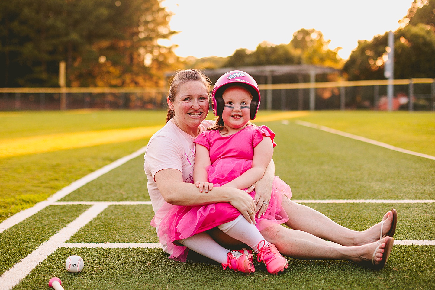 Family Photographer - T-Ball Portraits // Apex Portrait Photographer