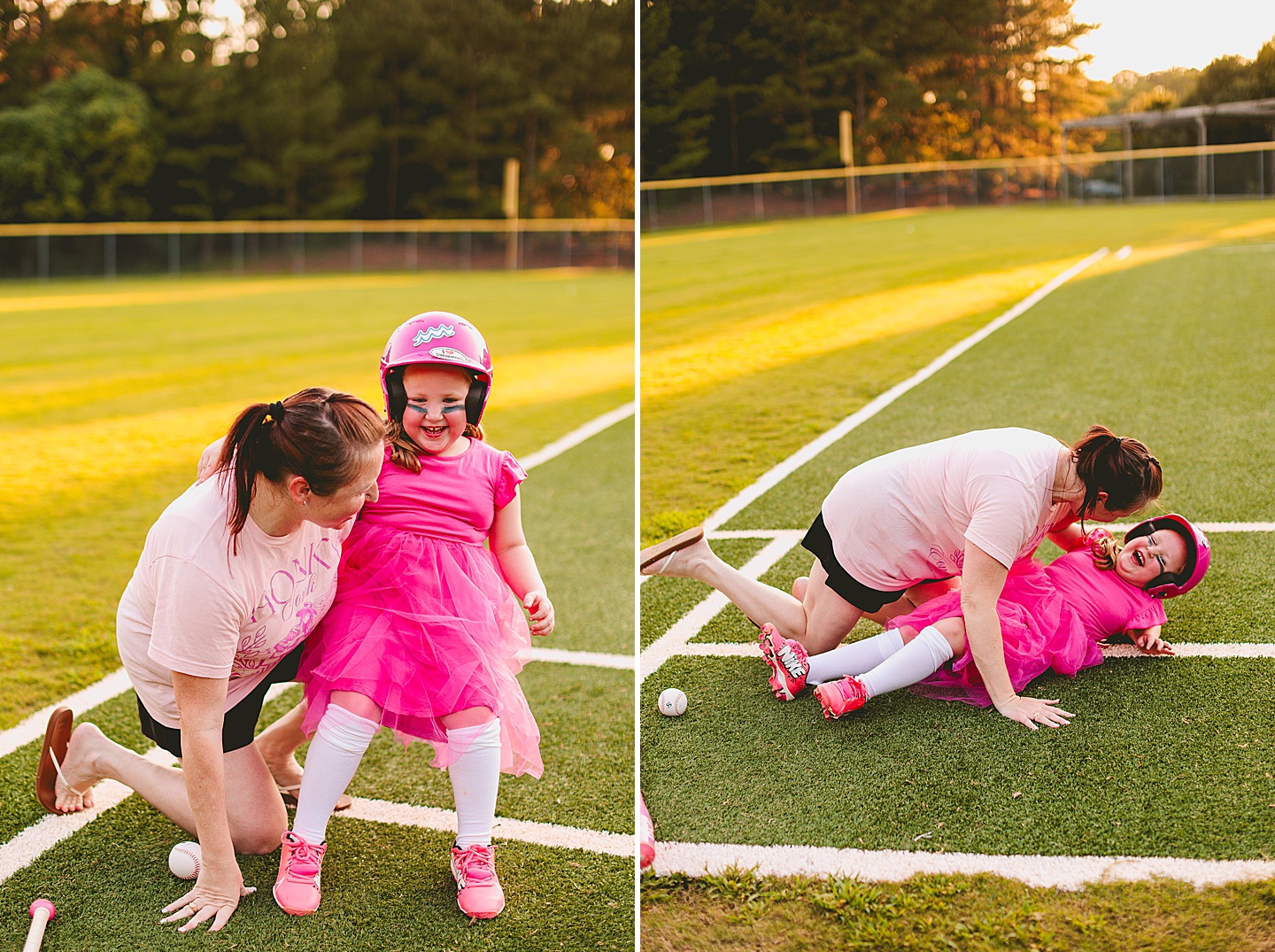 Family Photographer - T-Ball Portraits // Apex Portrait Photographer