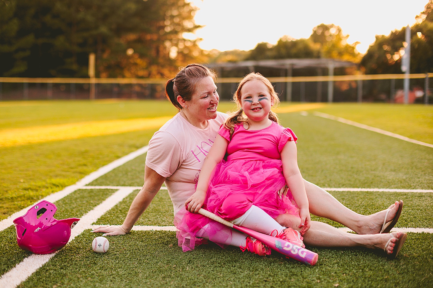 Family Photographer - T-Ball Portraits // Apex Portrait Photographer