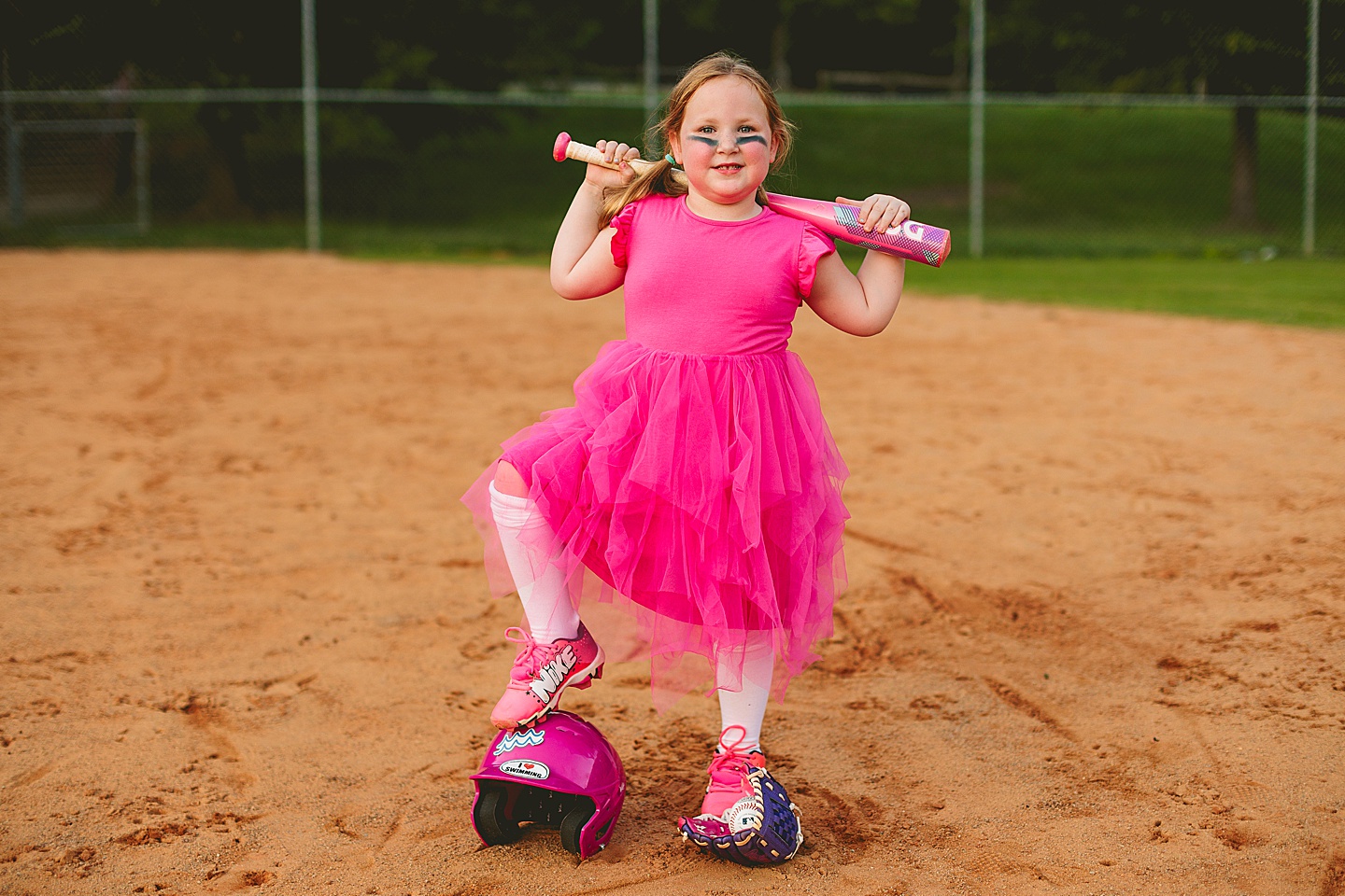 Family Photographer - T-Ball Portraits // Apex Portrait Photographer
