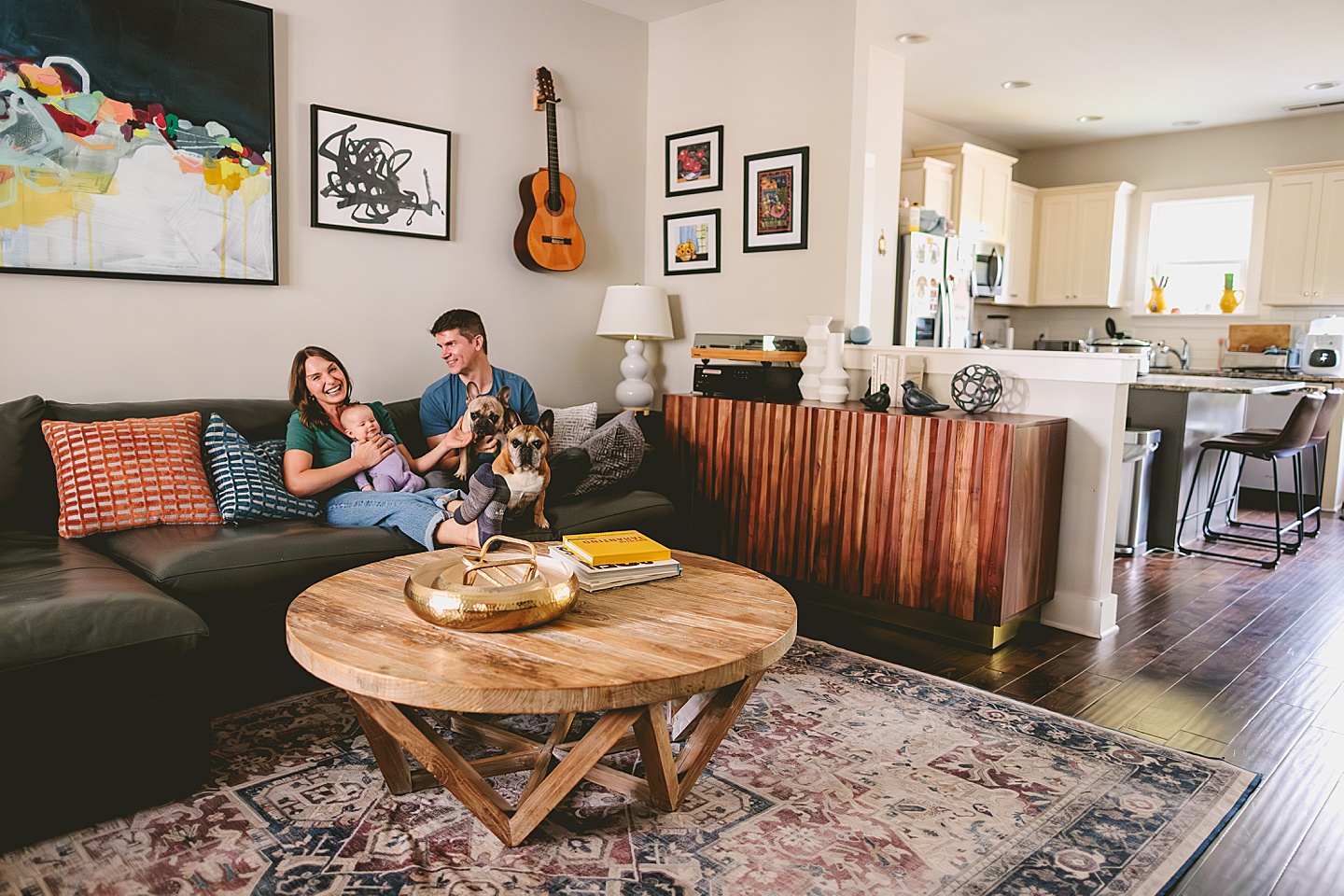 Family Photographer - Ariana + Kevin // Durham Newborn Portraits