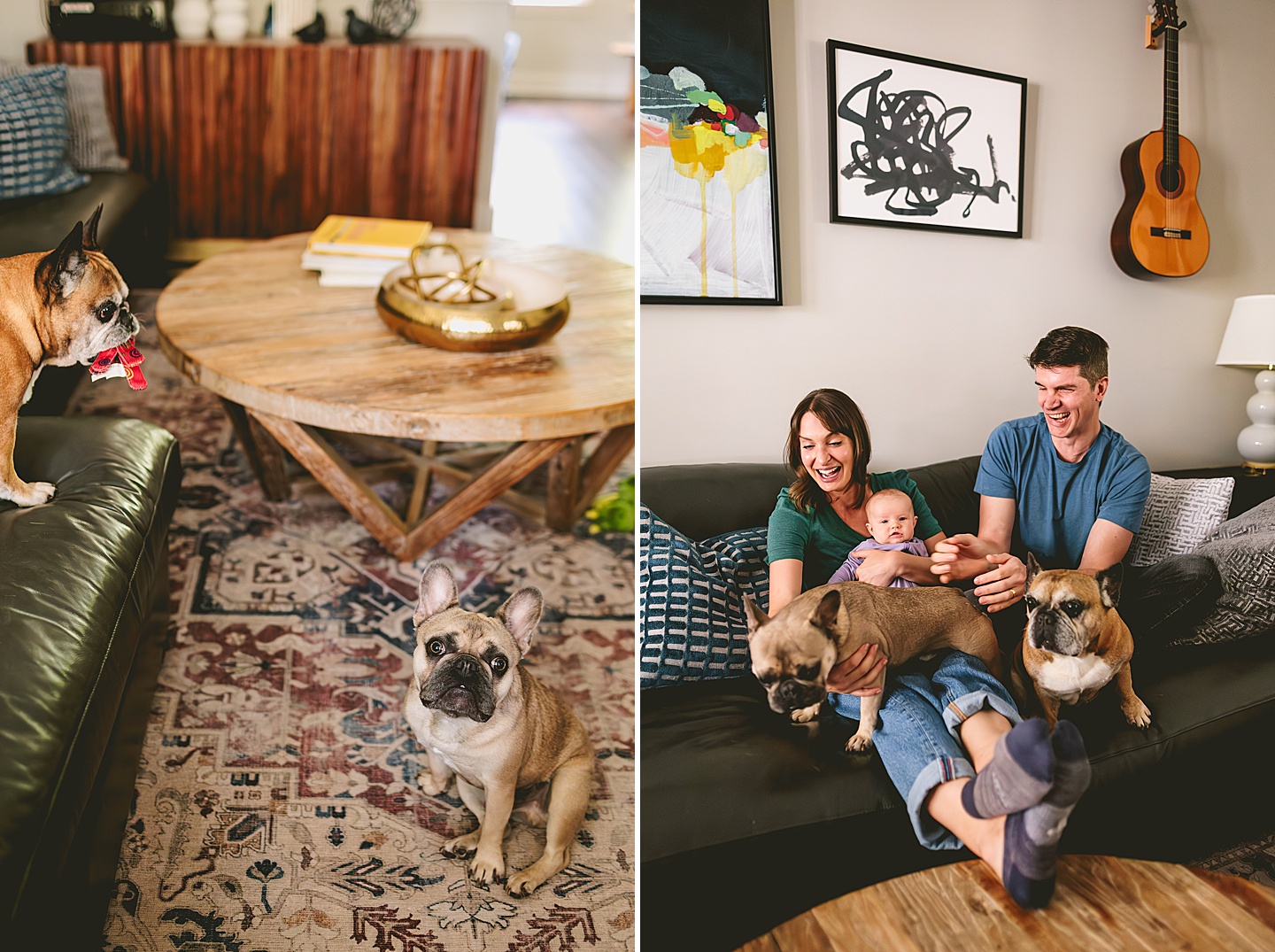 Family Photographer - Ariana + Kevin // Durham Newborn Portraits