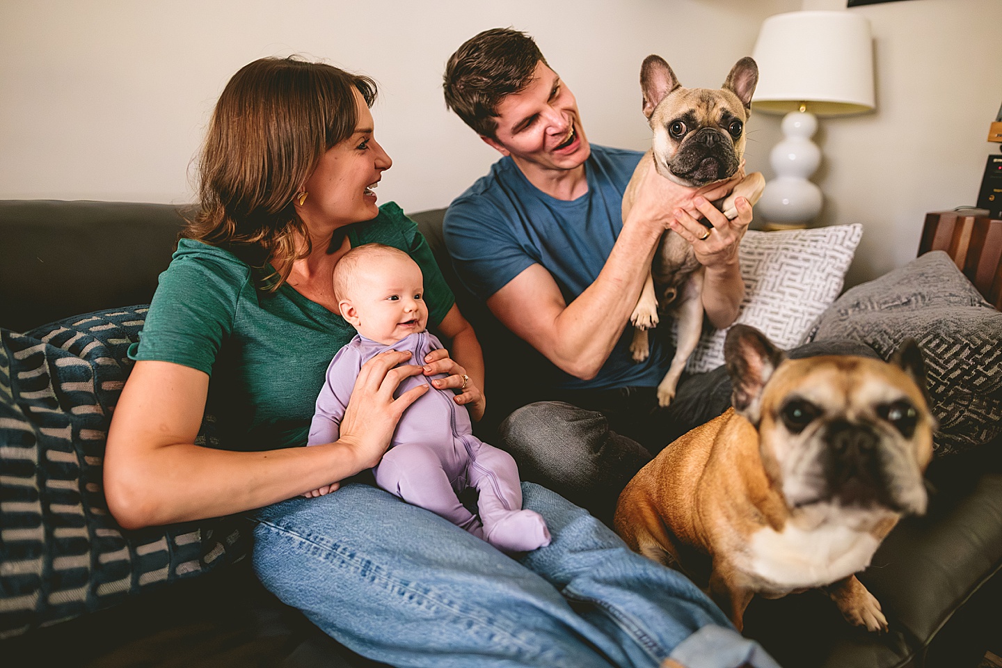Family Photographer - Ariana + Kevin // Durham Newborn Portraits
