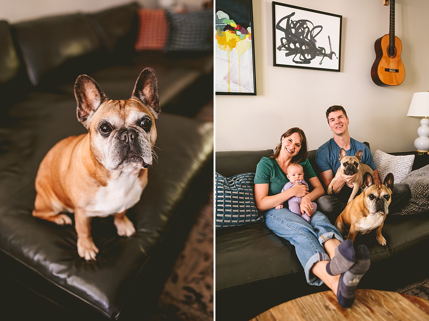 Family Photographer - Ariana + Kevin // Durham Newborn Portraits