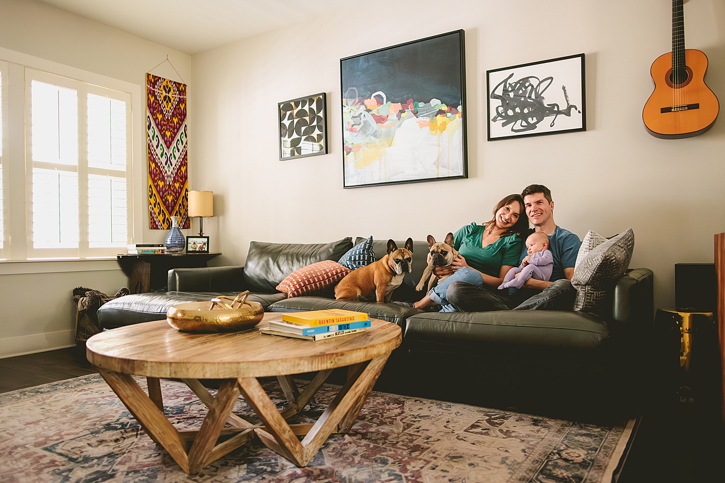 Family Photographer - Ariana + Kevin // Durham Newborn Portraits