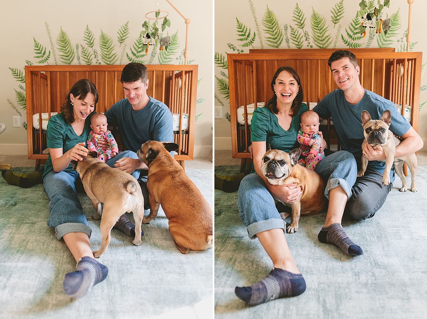 Family Photographer - Ariana + Kevin // Durham Newborn Portraits