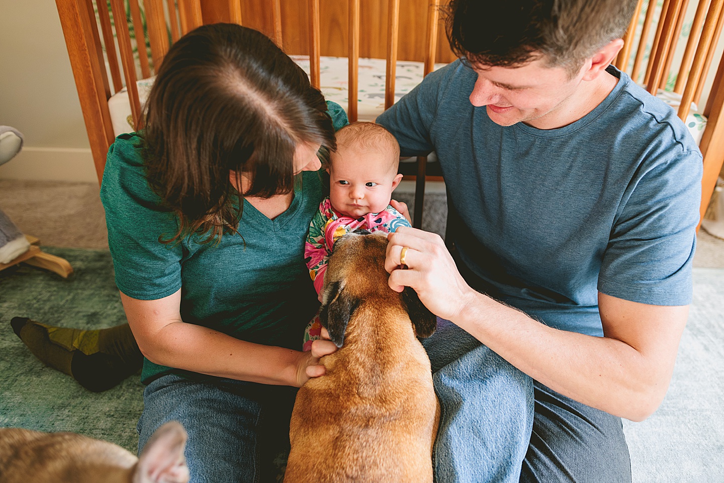 Family Photographer - Ariana + Kevin // Durham Newborn Portraits