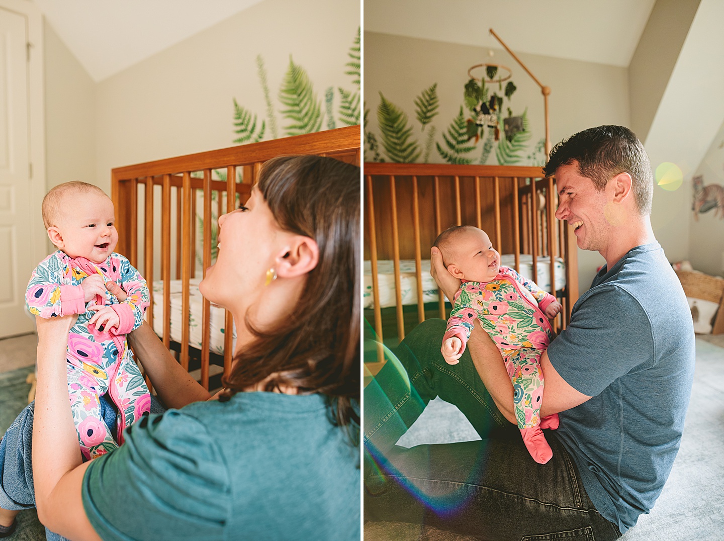 Family Photographer - Ariana + Kevin // Durham Newborn Portraits