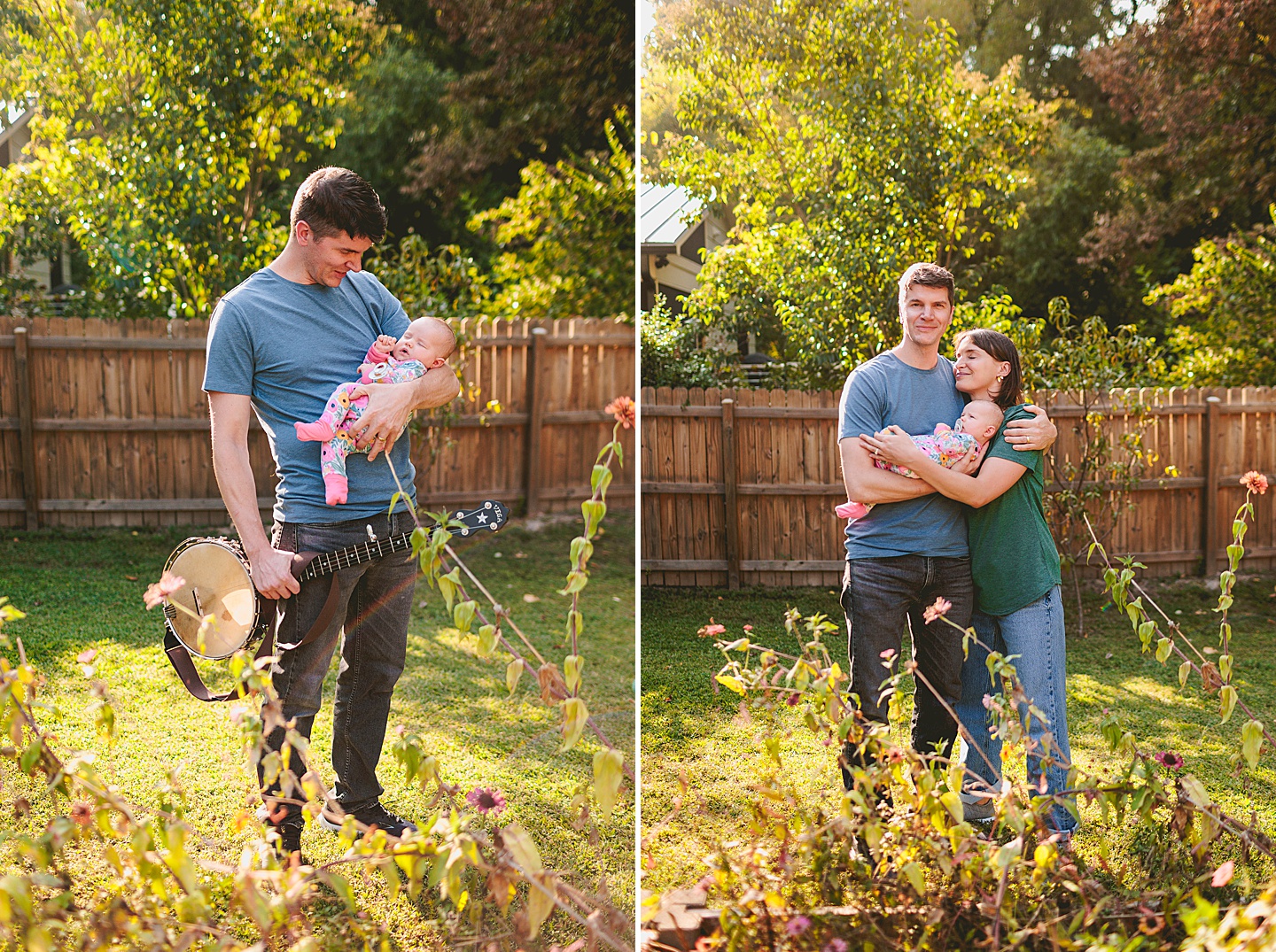 Family Photographer - Ariana + Kevin // Durham Newborn Portraits
