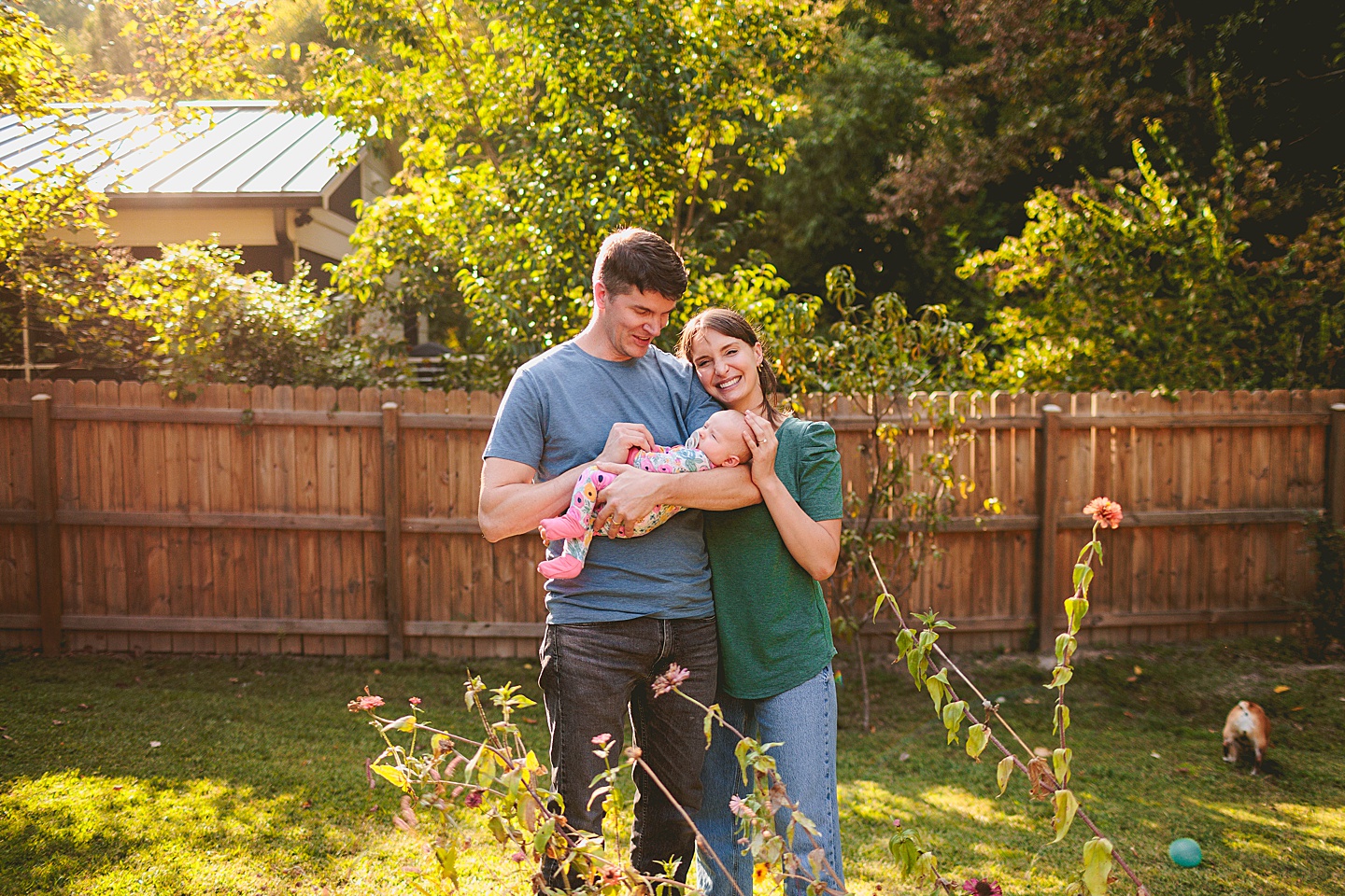 Family Photographer - Ariana + Kevin // Durham Newborn Portraits
