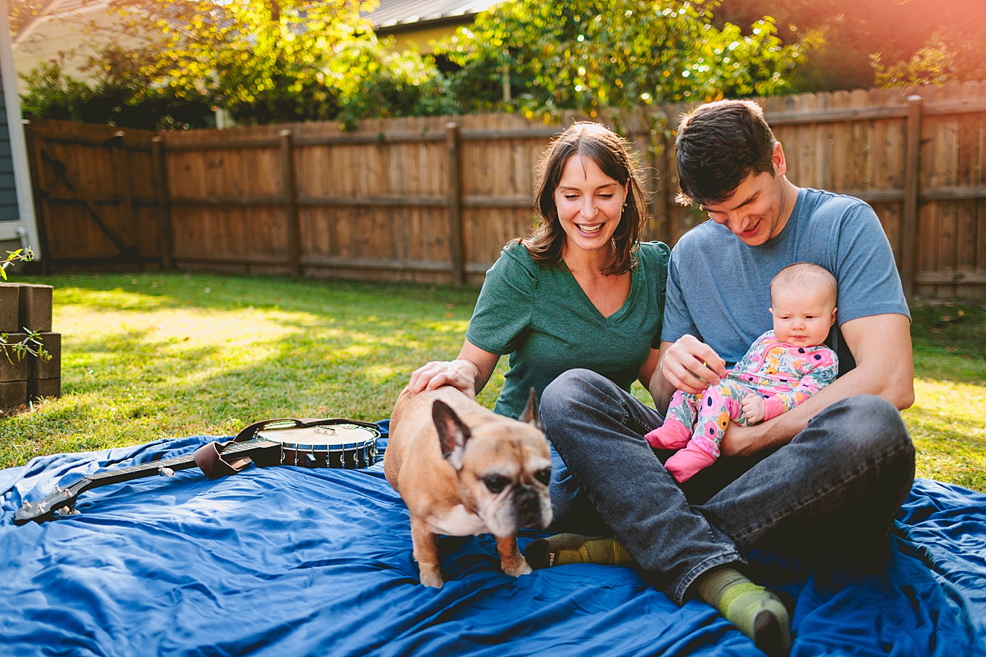 Family Photographer - Ariana + Kevin // Durham Newborn Portraits