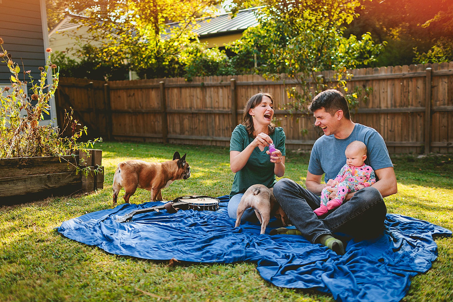 Family Photographer - Ariana + Kevin // Durham Newborn Portraits