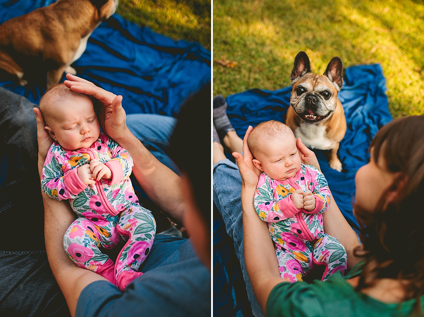 Family Photographer - Ariana + Kevin // Durham Newborn Portraits