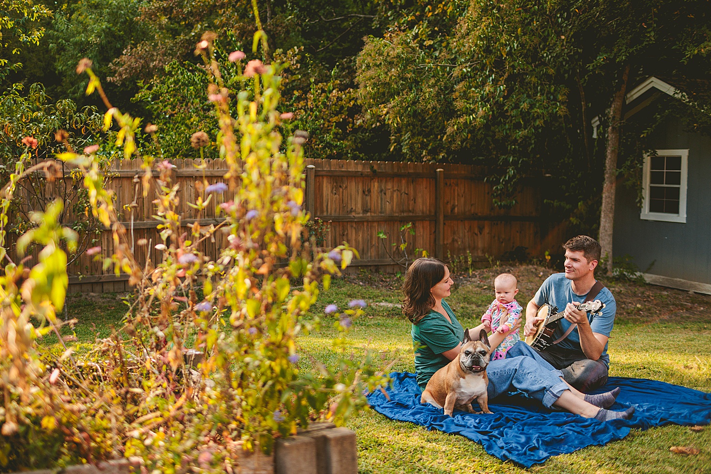 Family Photographer - Ariana + Kevin // Durham Newborn Portraits