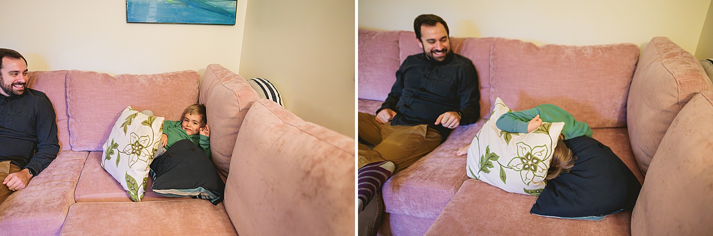 Family Photographer - Sara + Jackson // Durham Family Photographer At-Home Session