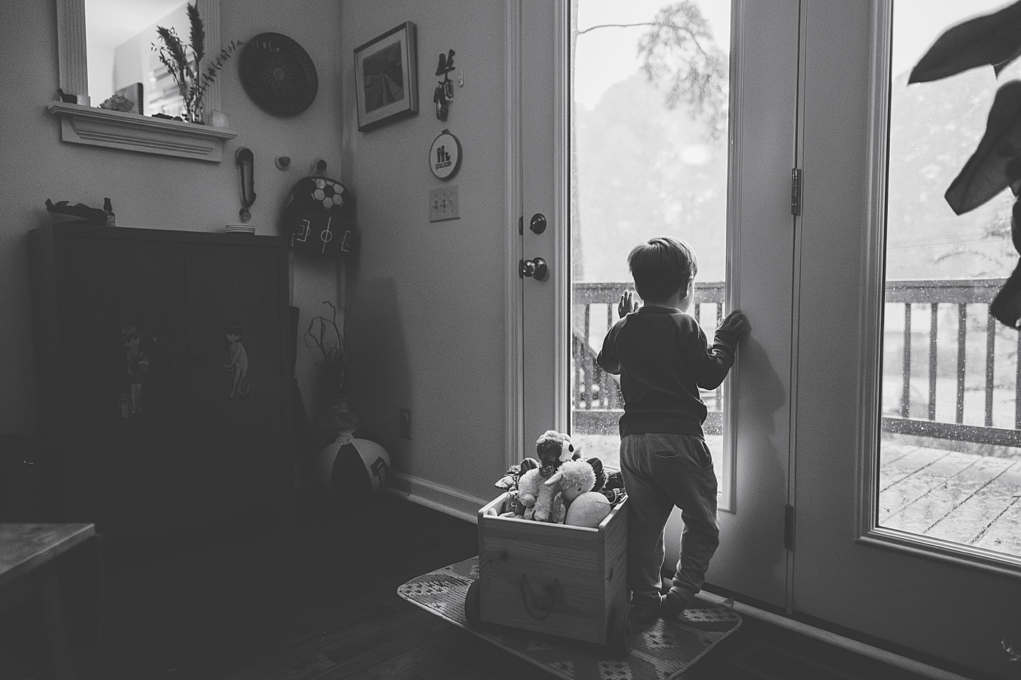 Family Photographer - Sara + Jackson // Durham Family Photographer At-Home Session