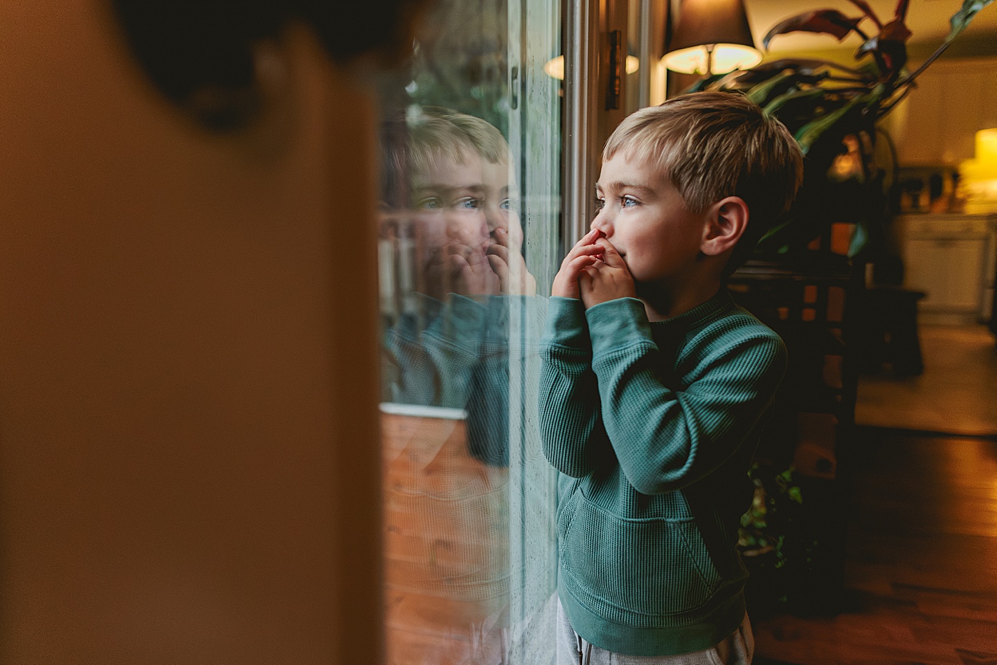 Family Photographer - Sara + Jackson // Durham Family Photographer At-Home Session