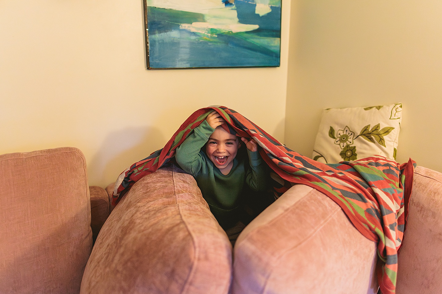 Family Photographer - Sara + Jackson // Durham Family Photographer At-Home Session