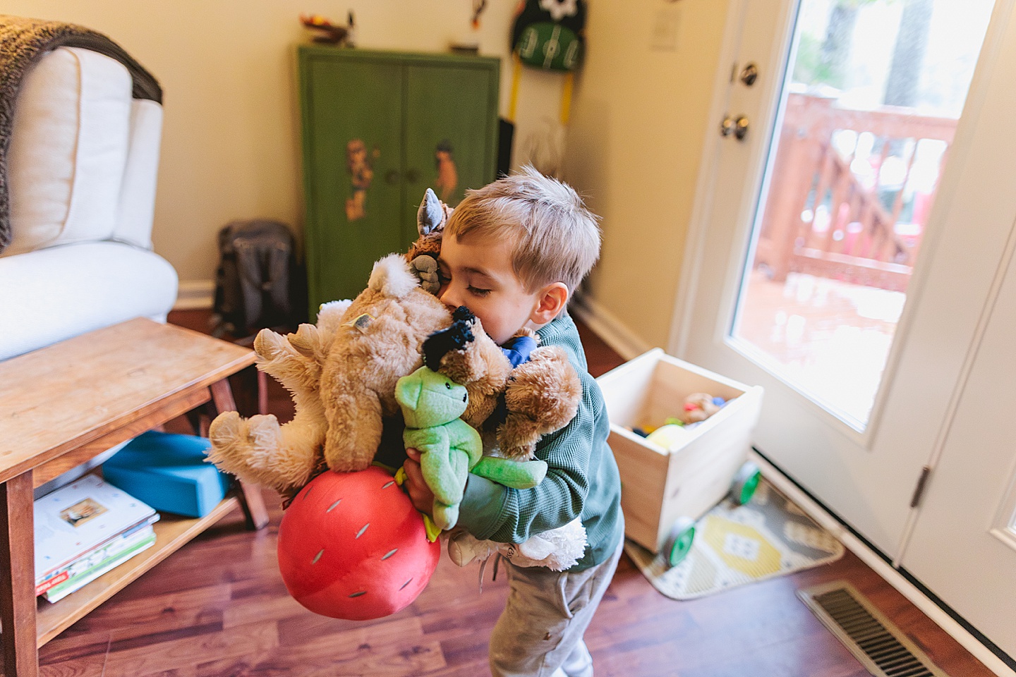 Family Photographer - Sara + Jackson // Durham Family Photographer At-Home Session