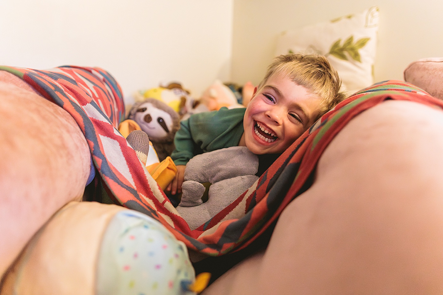 Family Photographer - Sara + Jackson // Durham Family Photographer At-Home Session