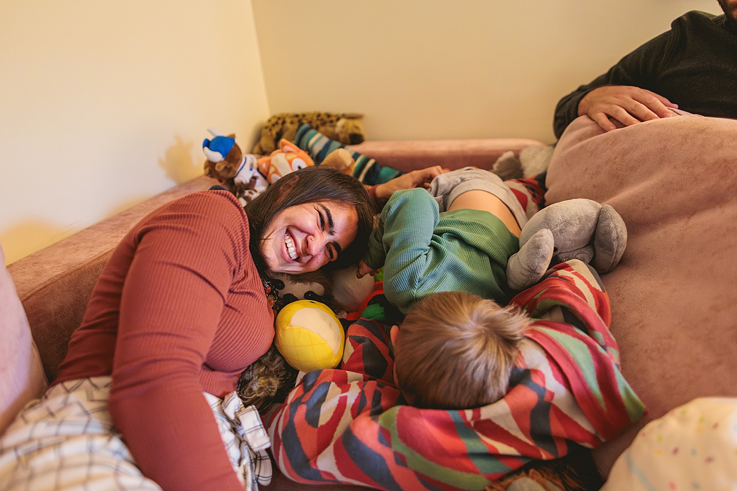 Family Photographer - Sara + Jackson // Durham Family Photographer At-Home Session