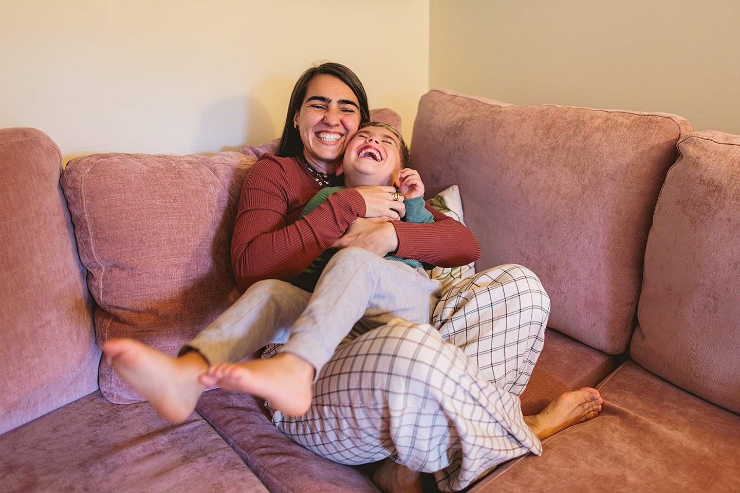 Family Photographer - Sara + Jackson // Durham Family Photographer At-Home Session