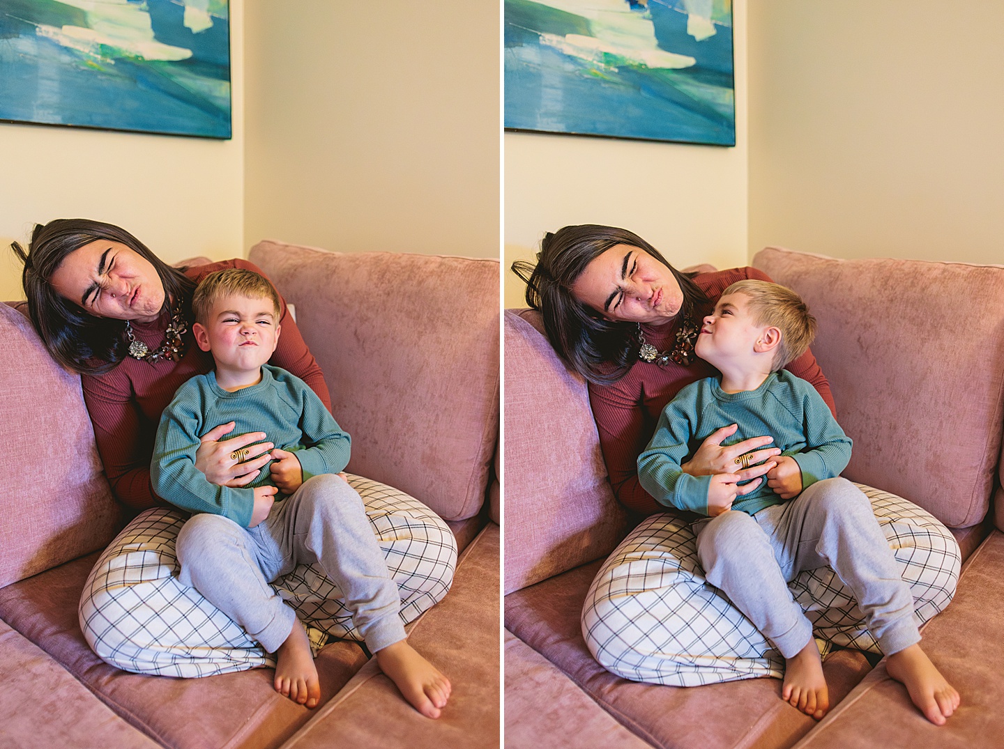 Family Photographer - Sara + Jackson // Durham Family Photographer At-Home Session