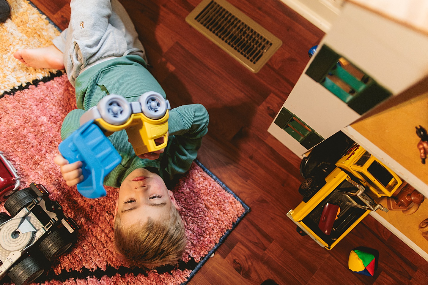 Family Photographer - Sara + Jackson // Durham Family Photographer At-Home Session
