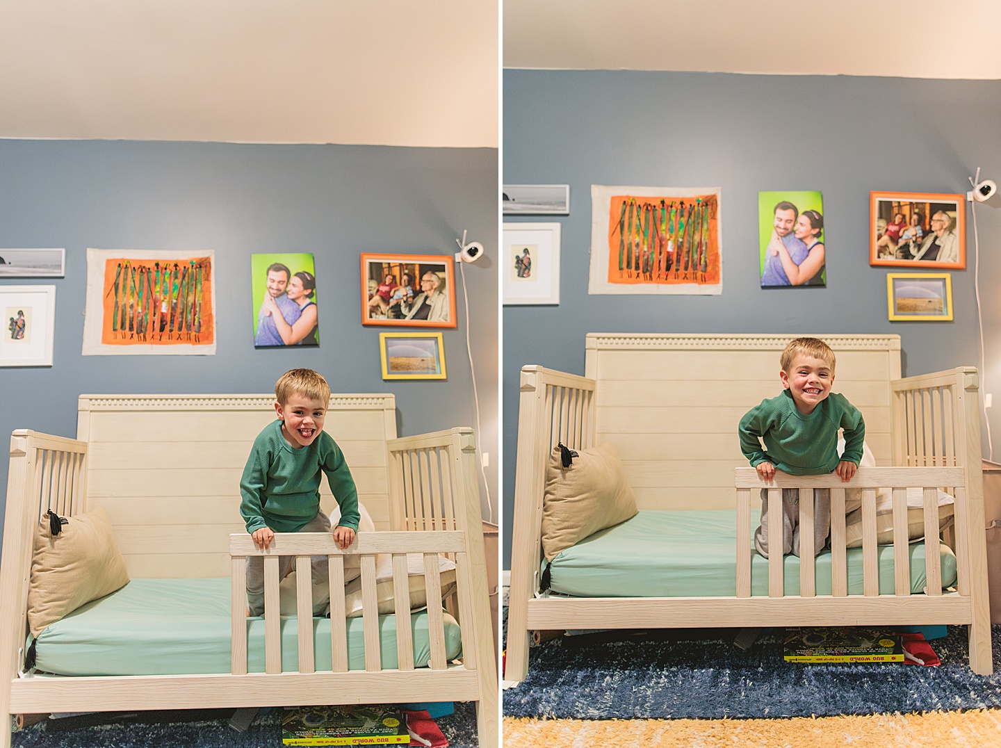 Family Photographer - Sara + Jackson // Durham Family Photographer At-Home Session