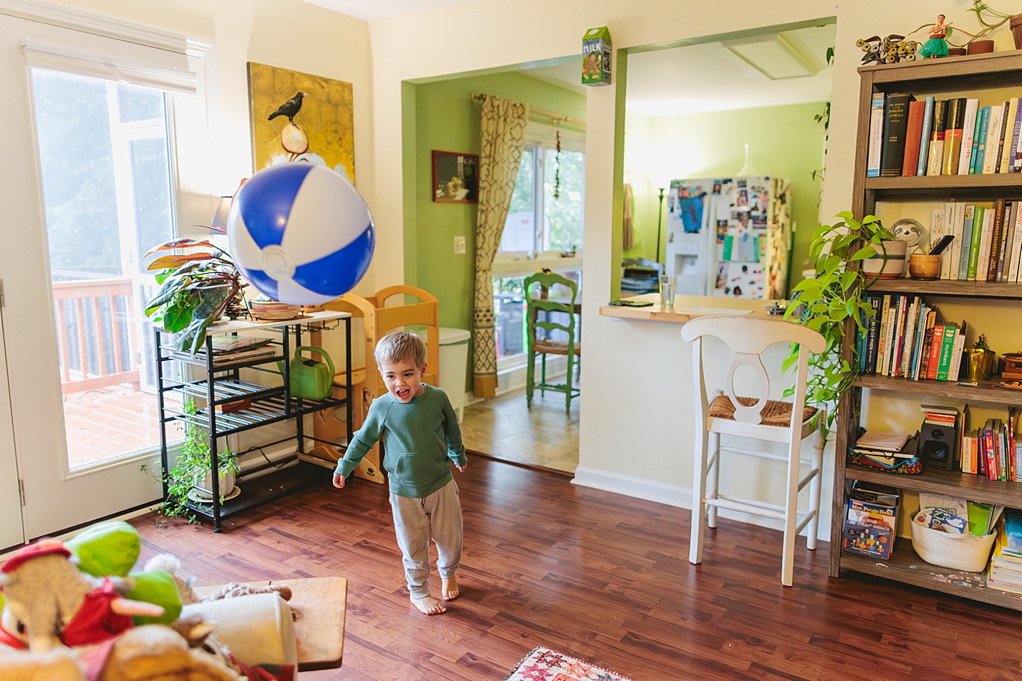 Family Photographer - Sara + Jackson // Durham Family Photographer At-Home Session