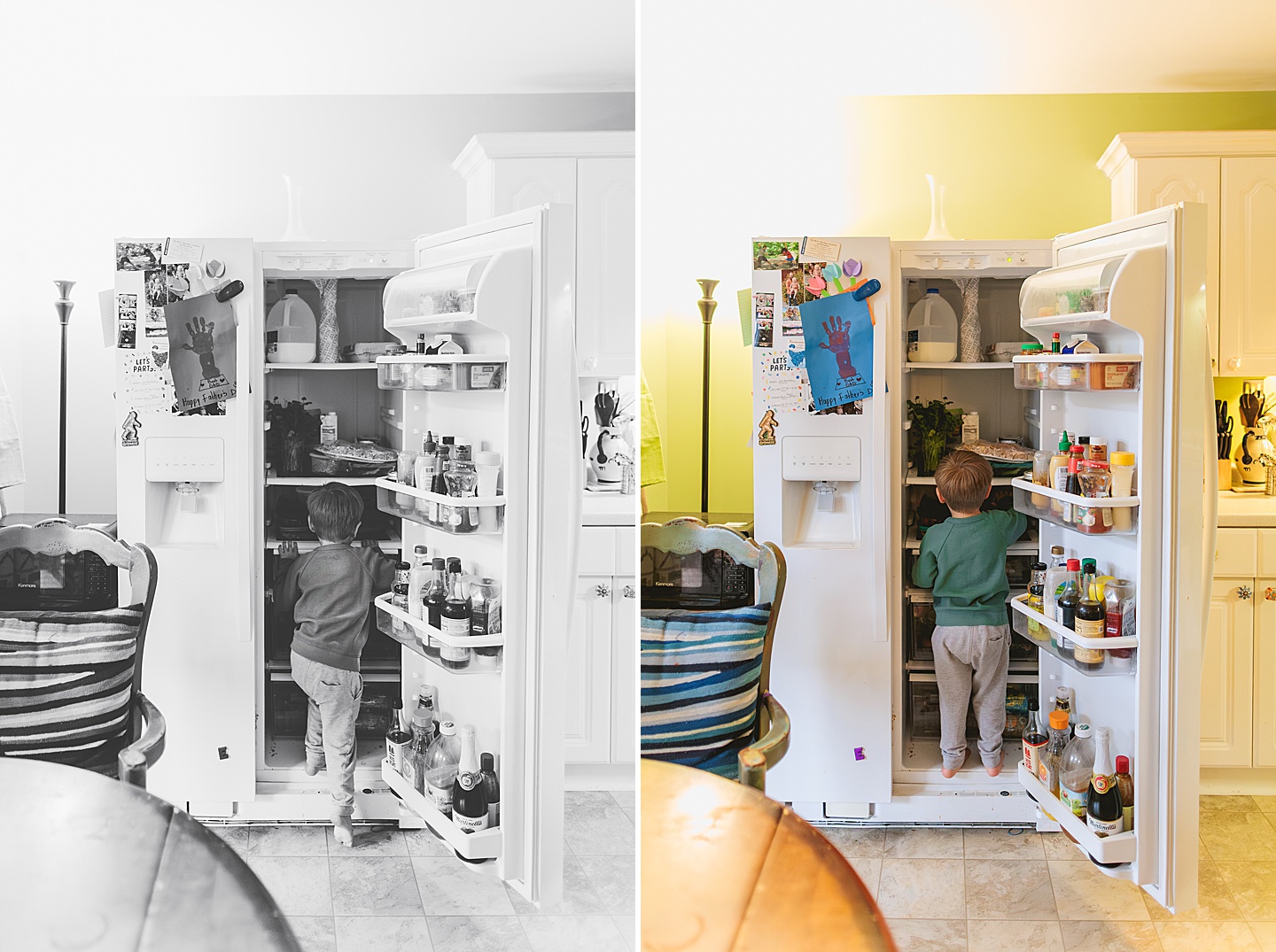 Family Photographer - Sara + Jackson // Durham Family Photographer At-Home Session