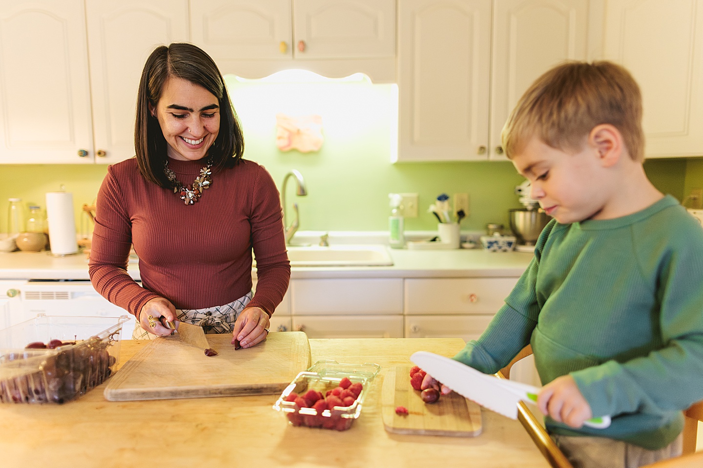Family Photographer - Sara + Jackson // Durham Family Photographer At-Home Session