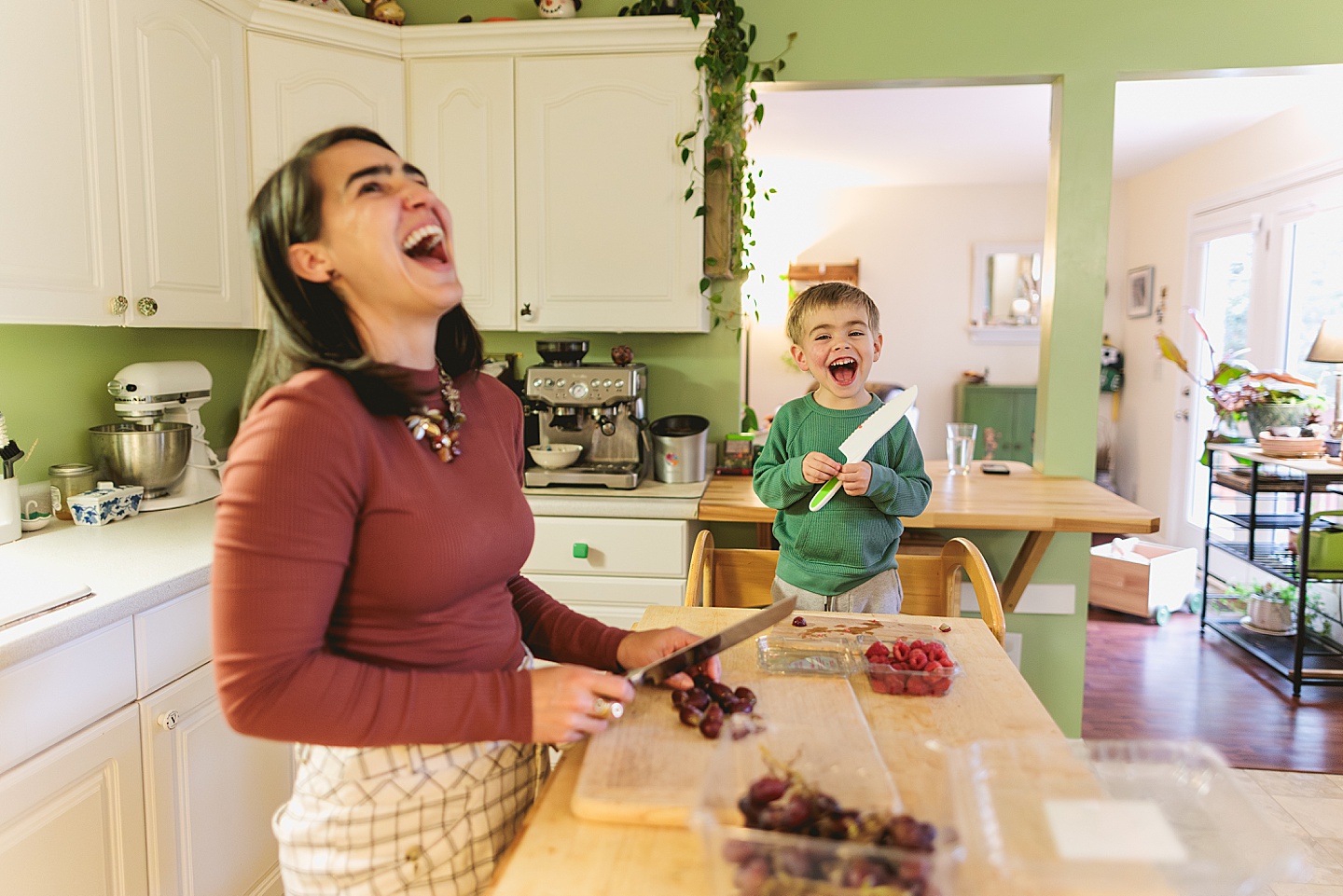 Family Photographer - Sara + Jackson // Durham Family Photographer At-Home Session