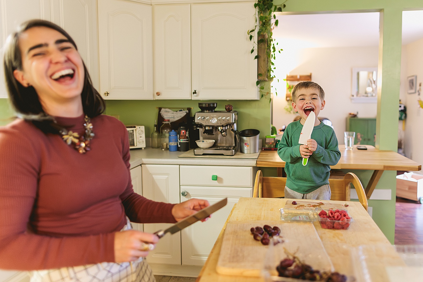 Family Photographer - Sara + Jackson // Durham Family Photographer At-Home Session