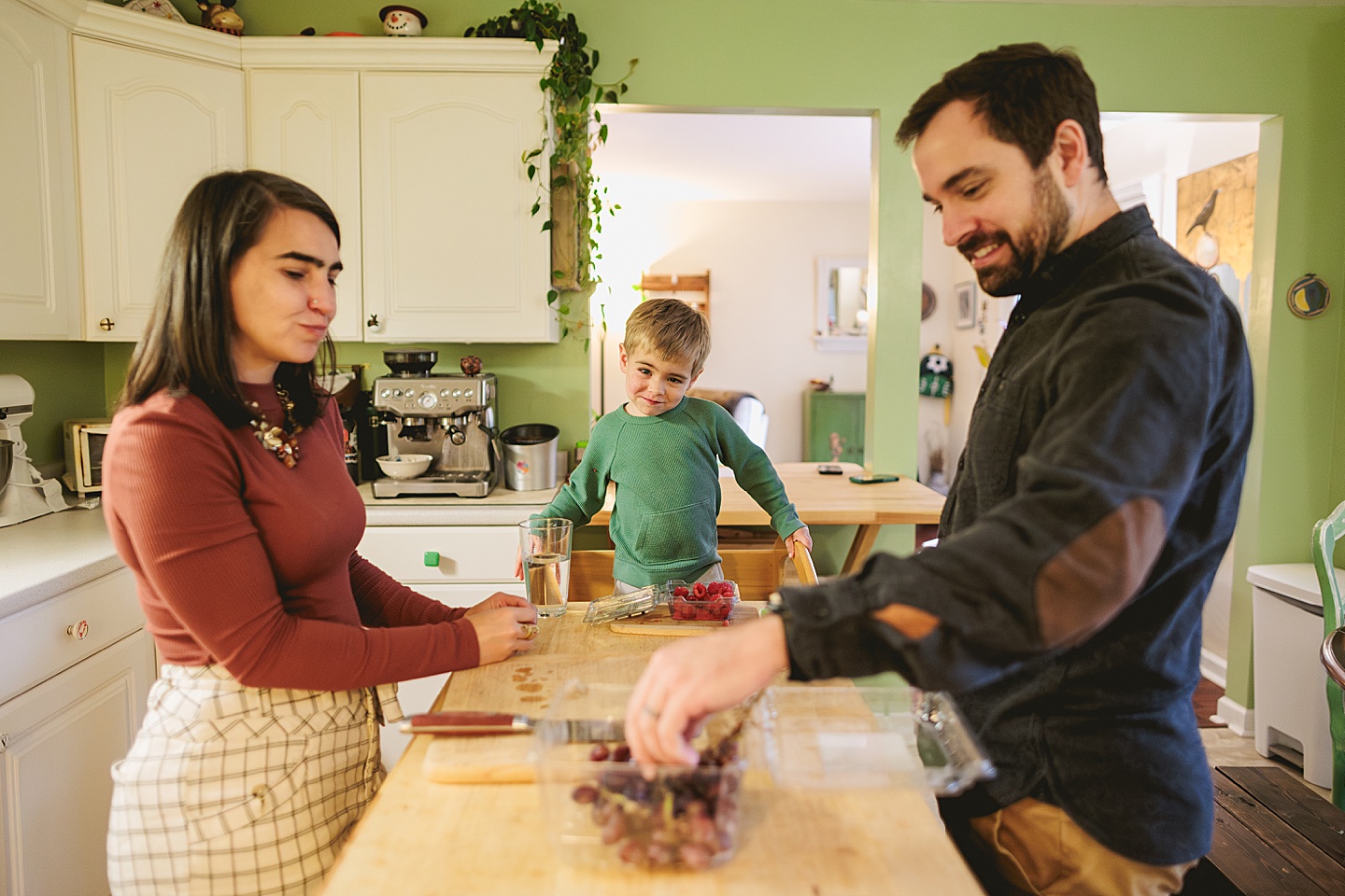 Family Photographer - Sara + Jackson // Durham Family Photographer At-Home Session