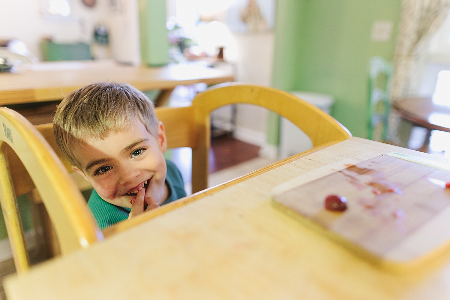 Family Photographer - Sara + Jackson // Durham Family Photographer At-Home Session