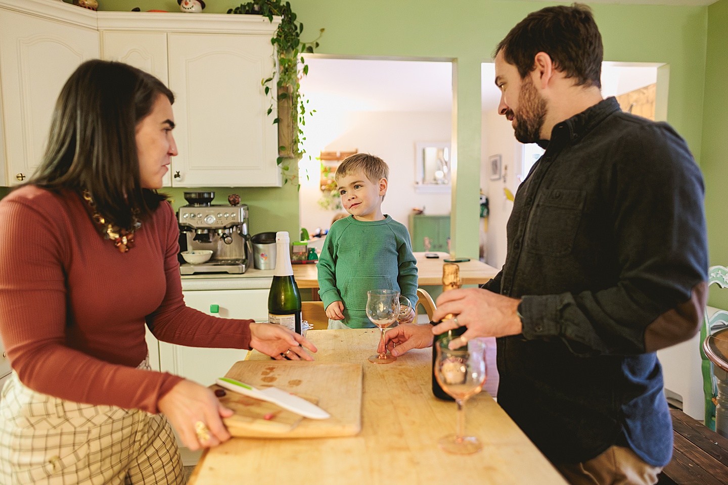 Family Photographer - Sara + Jackson // Durham Family Photographer At-Home Session