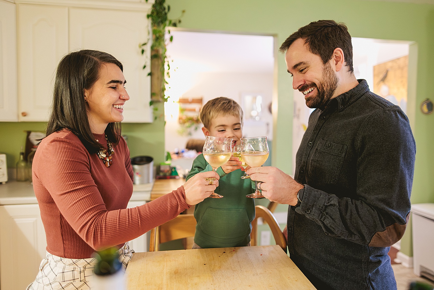 Family Photographer - Sara + Jackson // Durham Family Photographer At-Home Session