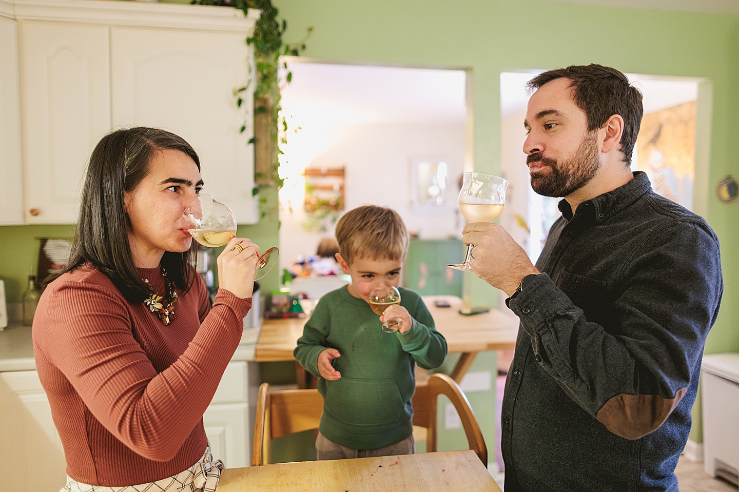 Family Photographer - Sara + Jackson // Durham Family Photographer At-Home Session