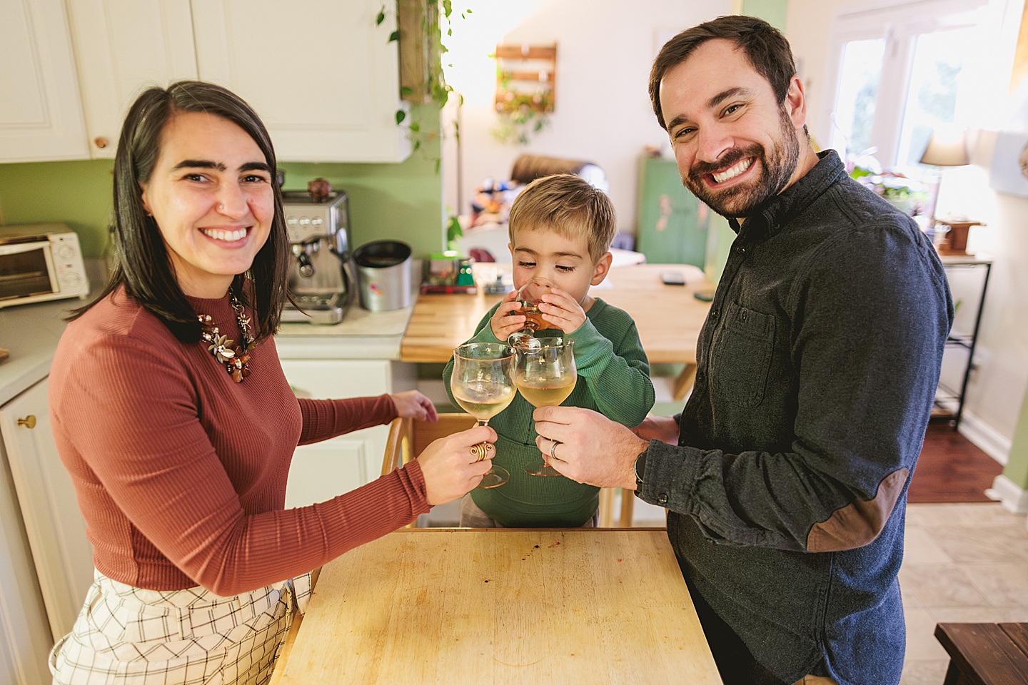Family Photographer - Sara + Jackson // Durham Family Photographer At-Home Session