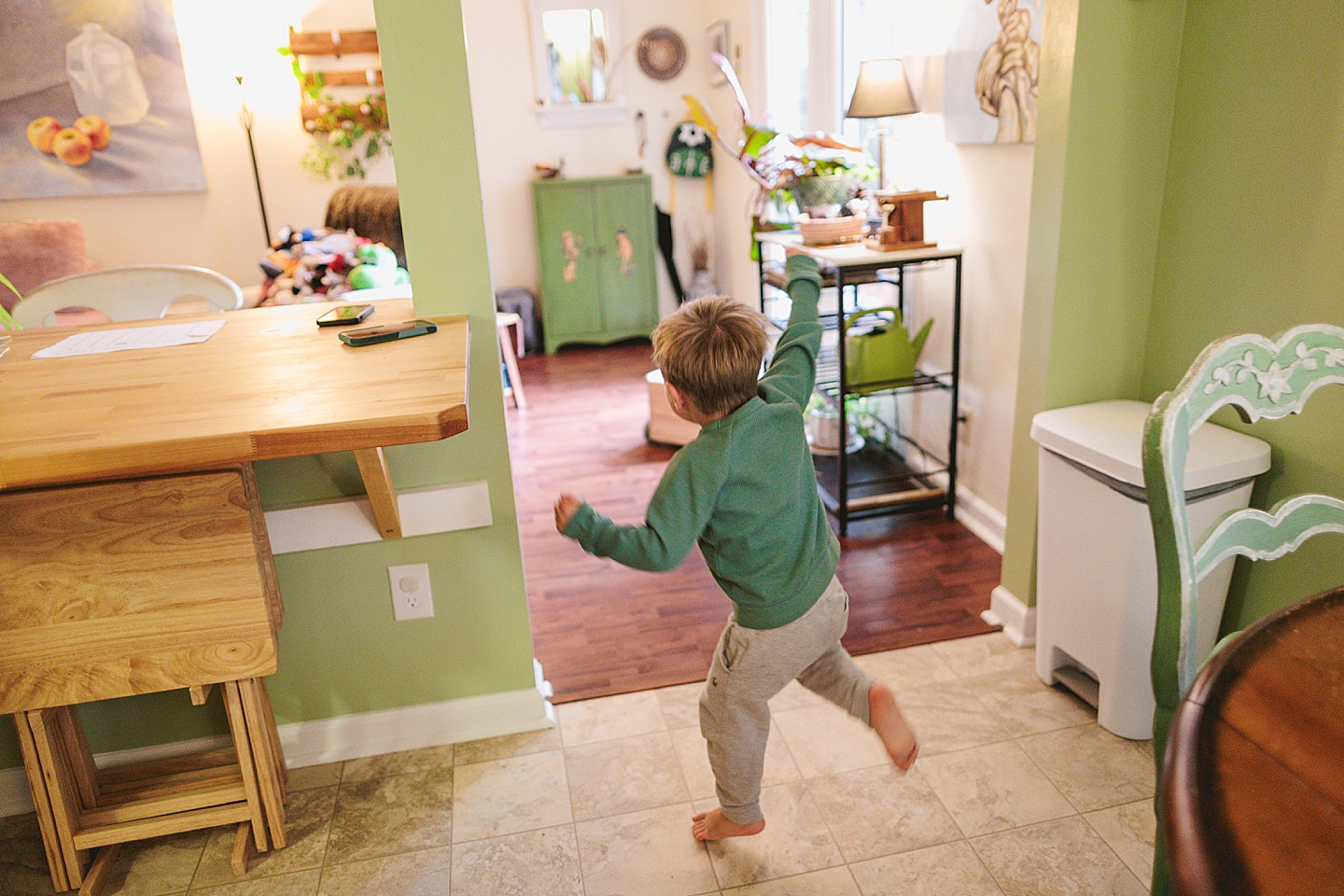 Family Photographer - Sara + Jackson // Durham Family Photographer At-Home Session