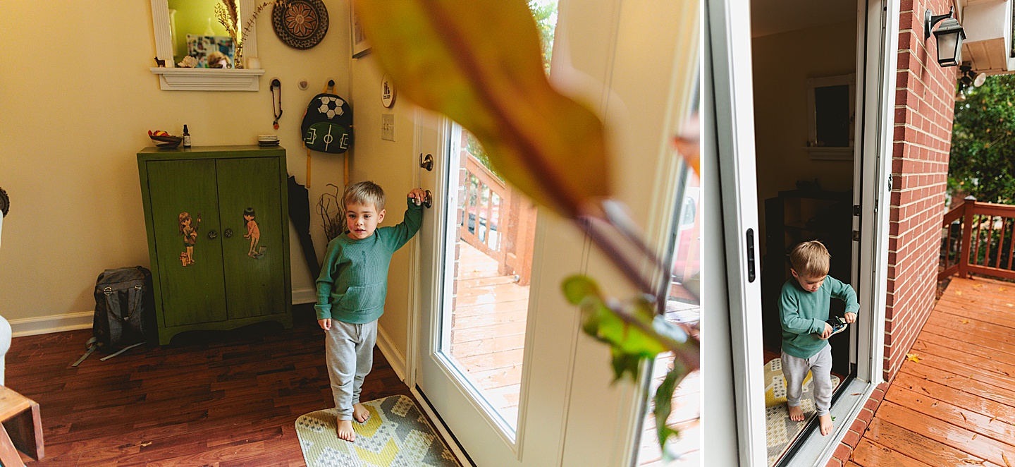 Family Photographer - Sara + Jackson // Durham Family Photographer At-Home Session