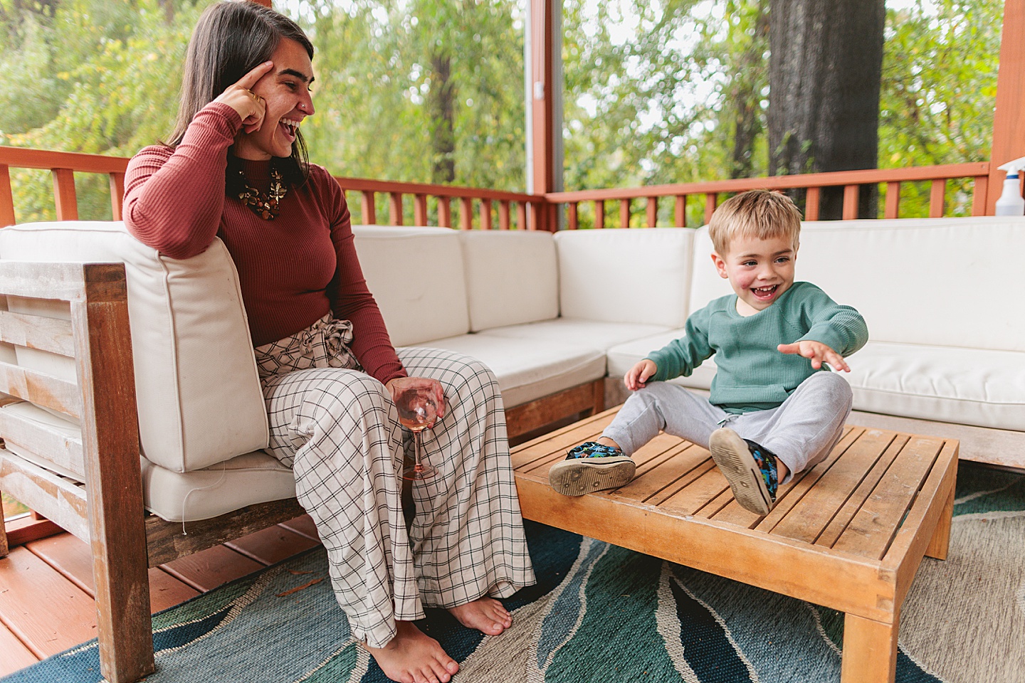 Family Photographer - Sara + Jackson // Durham Family Photographer At-Home Session