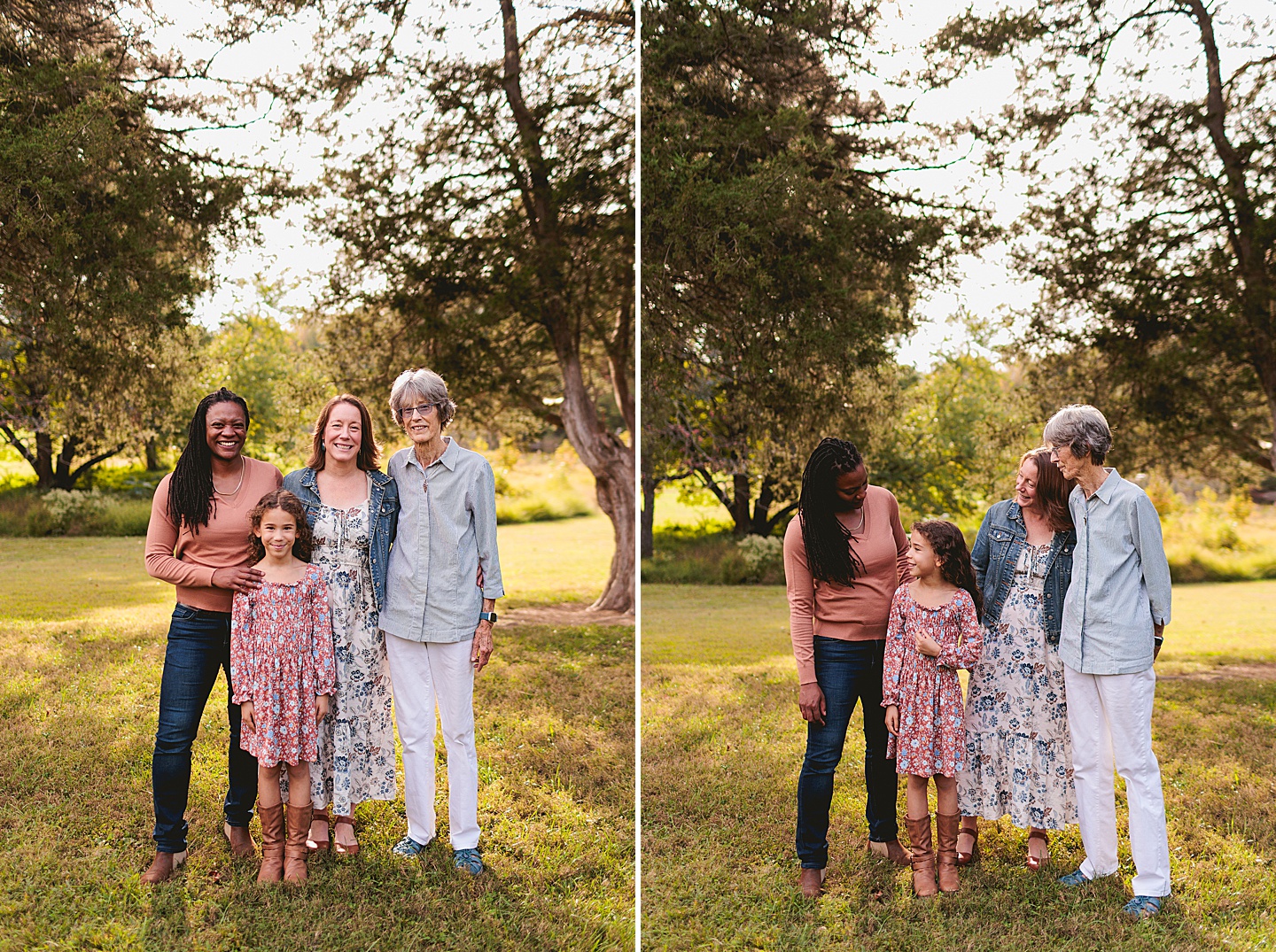 Family Photographer - Erin + Jessica // Family Photos in Chapel Hill