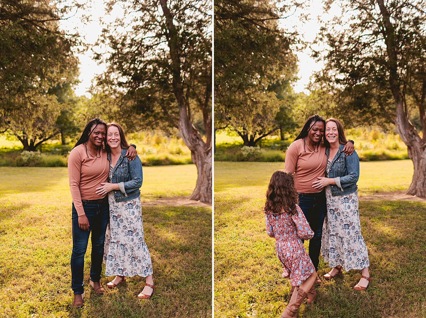 Family Photographer - Erin + Jessica // Family Photos in Chapel Hill