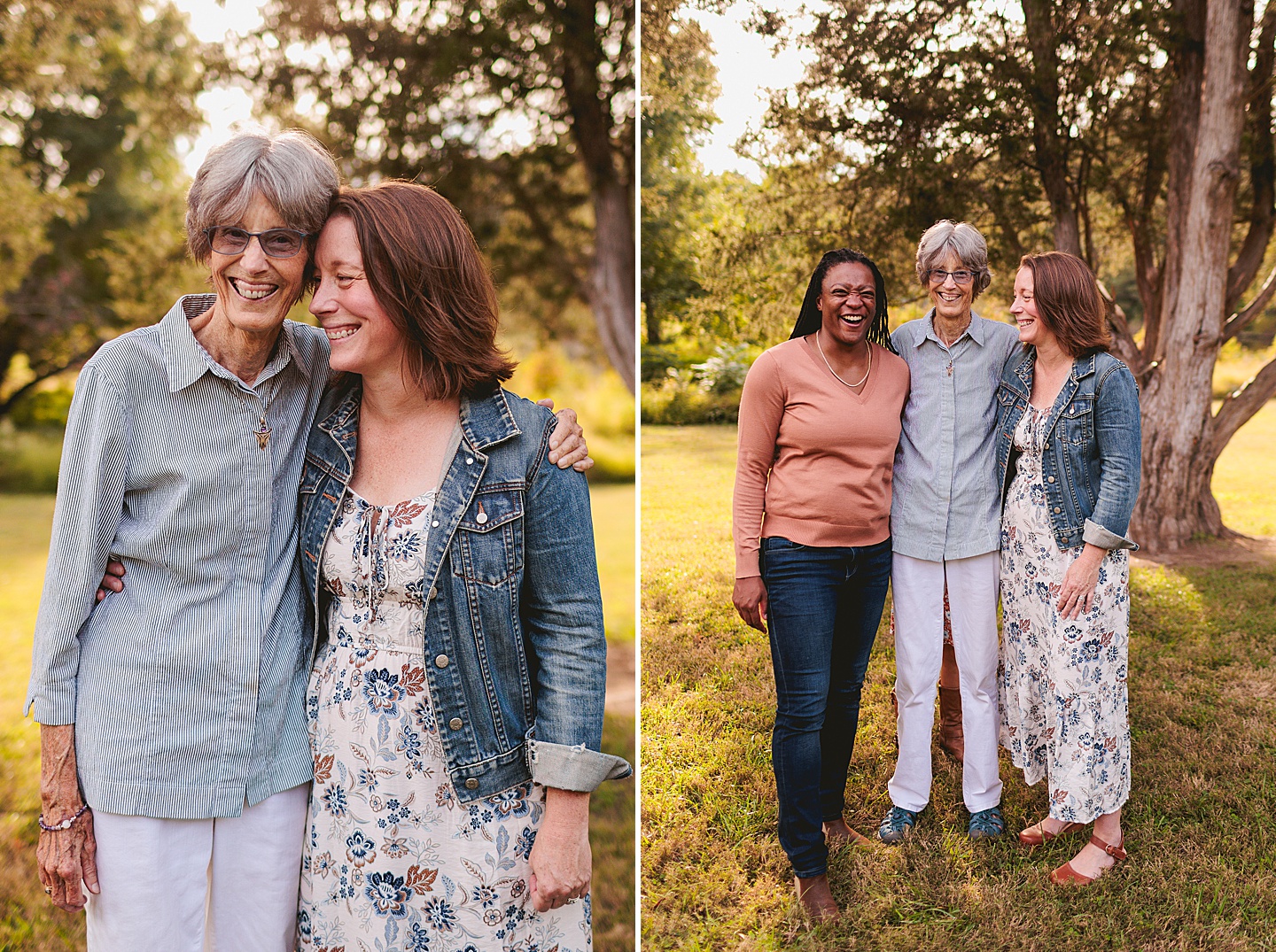 Family Photographer - Erin + Jessica // Family Photos in Chapel Hill