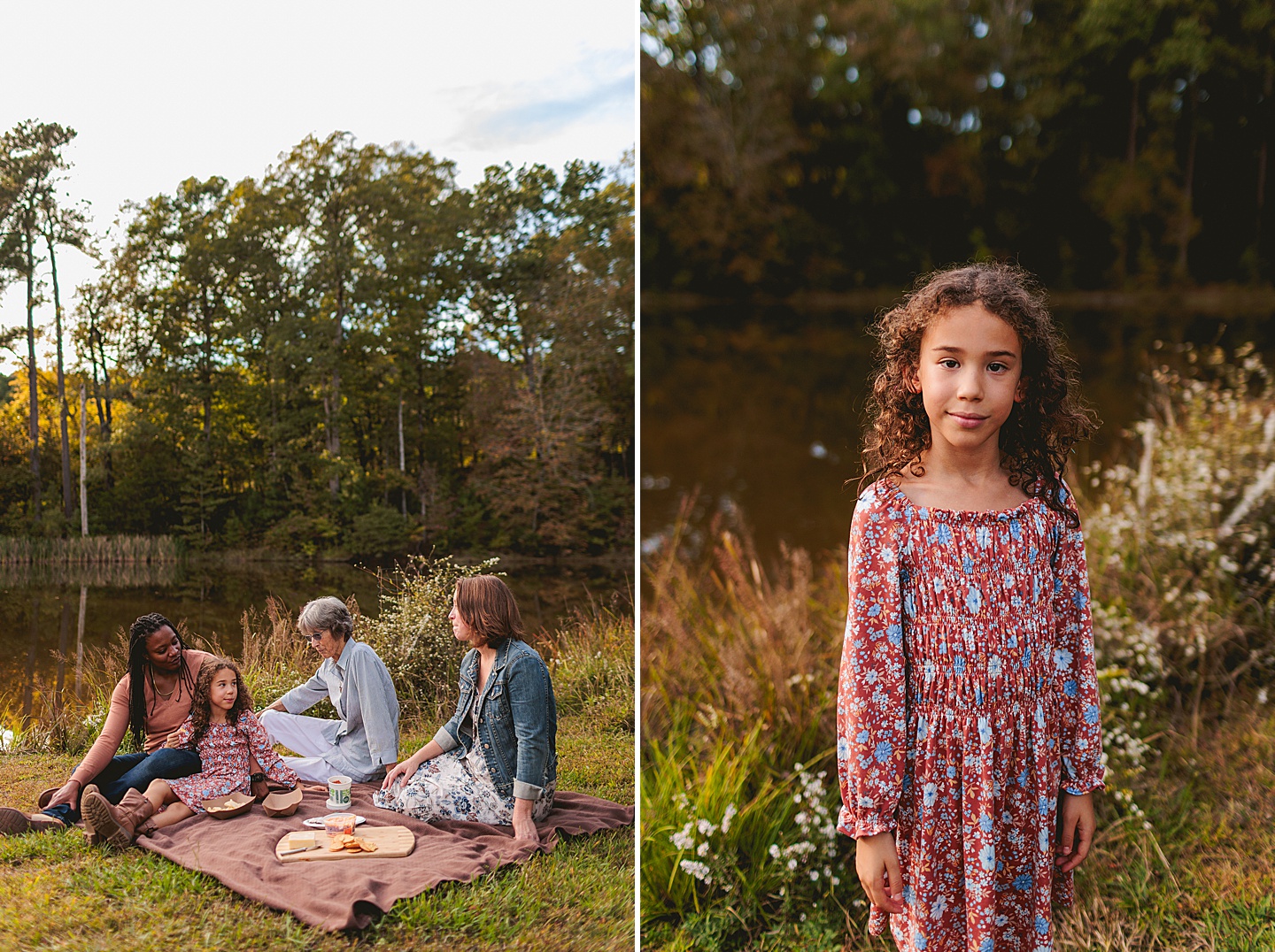Family Photographer - Erin + Jessica // Family Photos in Chapel Hill