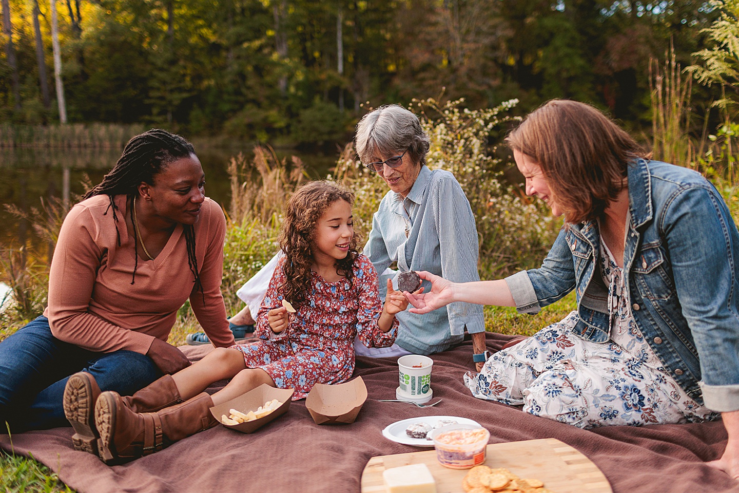 Family Photographer - Erin + Jessica // Family Photos in Chapel Hill